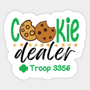 Cookie Dealer Girl Scout Sticker